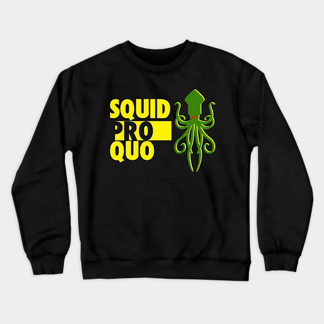 Watchmen Squid Pro Quo Crewneck Sweatshirt by popkulturniy